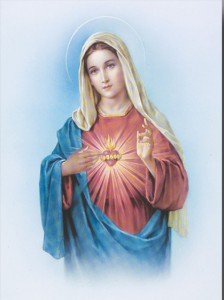 Immaculate Heart Large Poster - 19“W x 27“H [HFA0367]