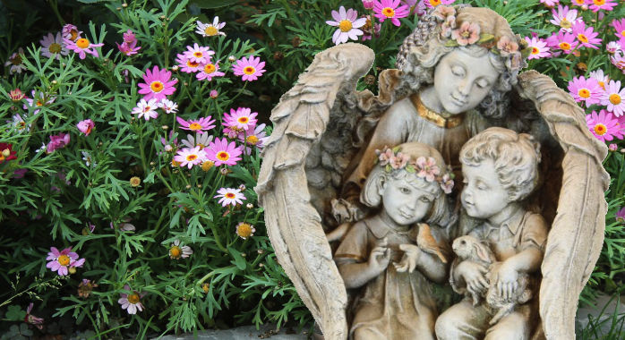 Outdoor Garden Angel Statues | Catholic Faith Store