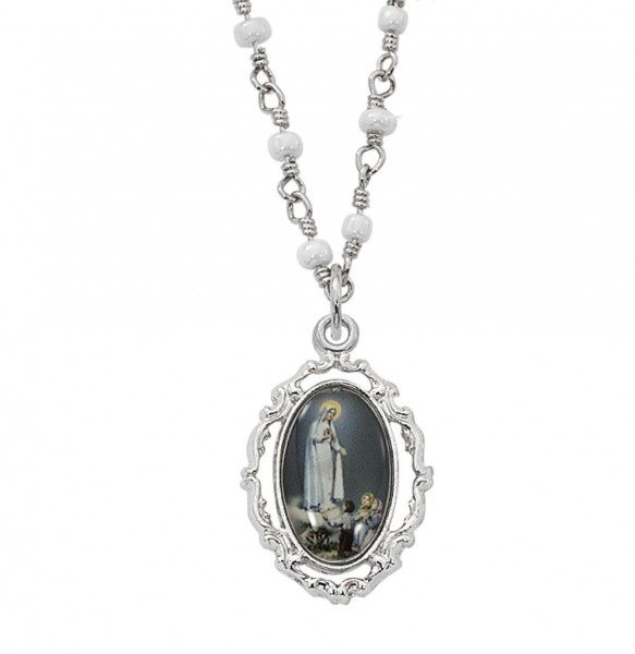 Our Lady Of Fatima Dainty Necklace