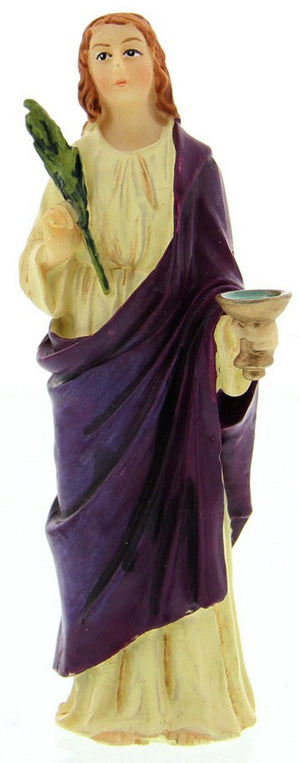 St. Lucy Statue 3.5'