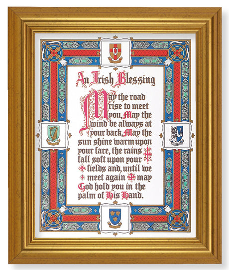 An Irish Blessing 8x10 Framed Print Under Glass