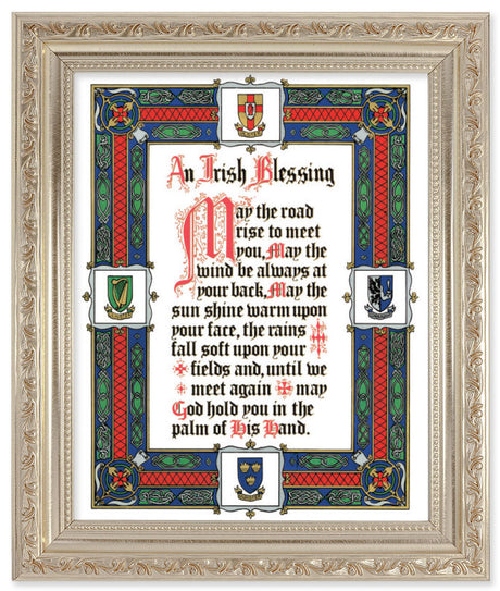 An Irish Blessing 8x10 Framed Print Under Glass