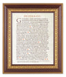 Desiderata Poem 8x10 Framed Print Under Glass