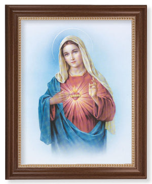 Immaculate Heart of Mary 11x14 Framed Print Artboard