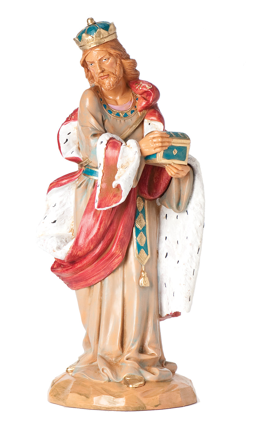 Melchior Wise Man Nativity Statue - 12" scale