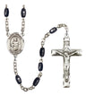 St. Dismas Silver Plated Rosary for Men