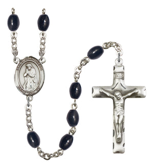 St. Juan Diego Silver Plated Rosary for Men