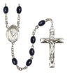 St. Peter Canisius Silver Plated Rosary for Men