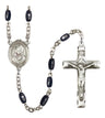 St. Rebecca Silver Plated Rosary for Men