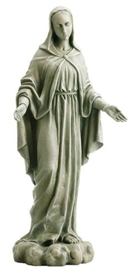 Our Lady Of Grace Garden Statue 24" High