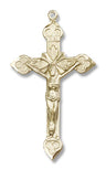 Men's Spade Tip Crucifix Pendant