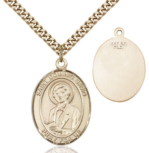 Oval Saint Dominic Savio Medal