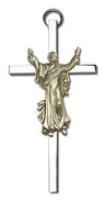 Risen Christ Wall Crucifix  4"