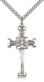 Scrolled Cross Pendant