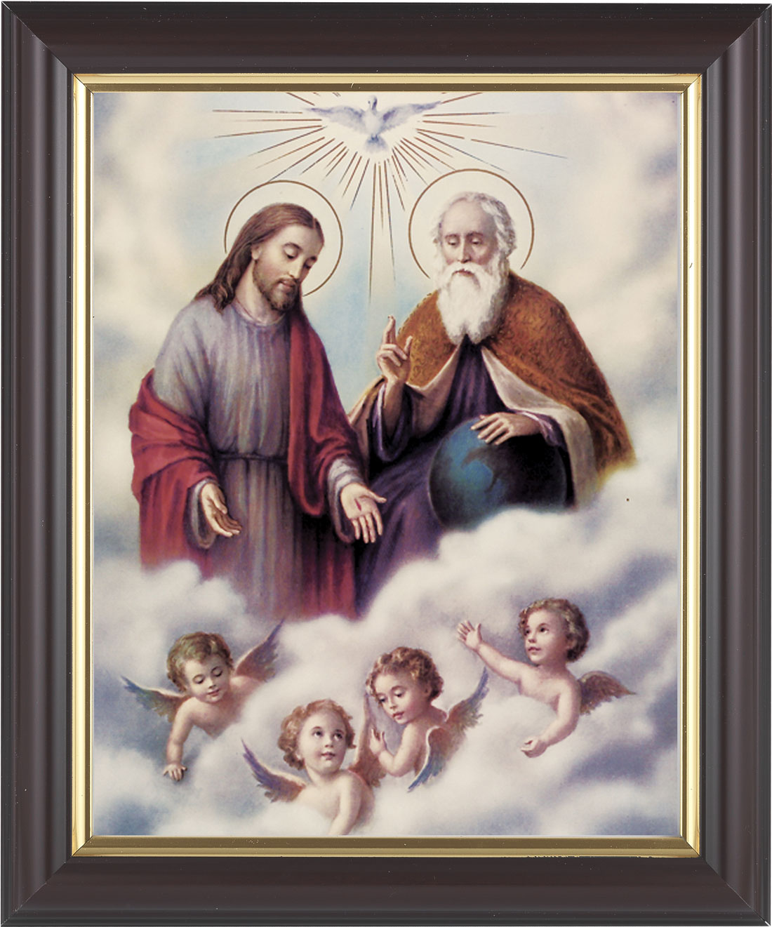 Holy Trinity 8x10 Framed Print Under Glass