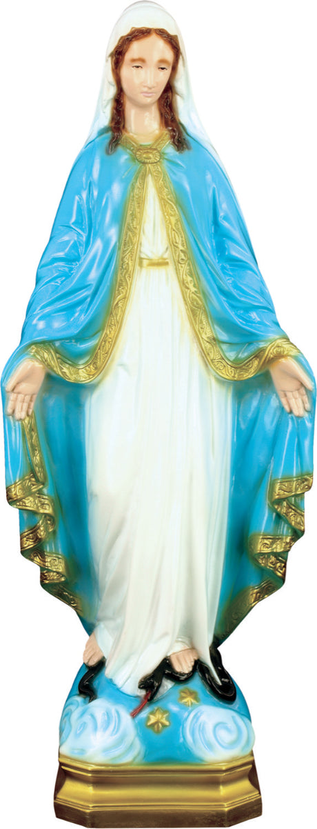 Plastic Our Lady of Grace Statue - 24 inch