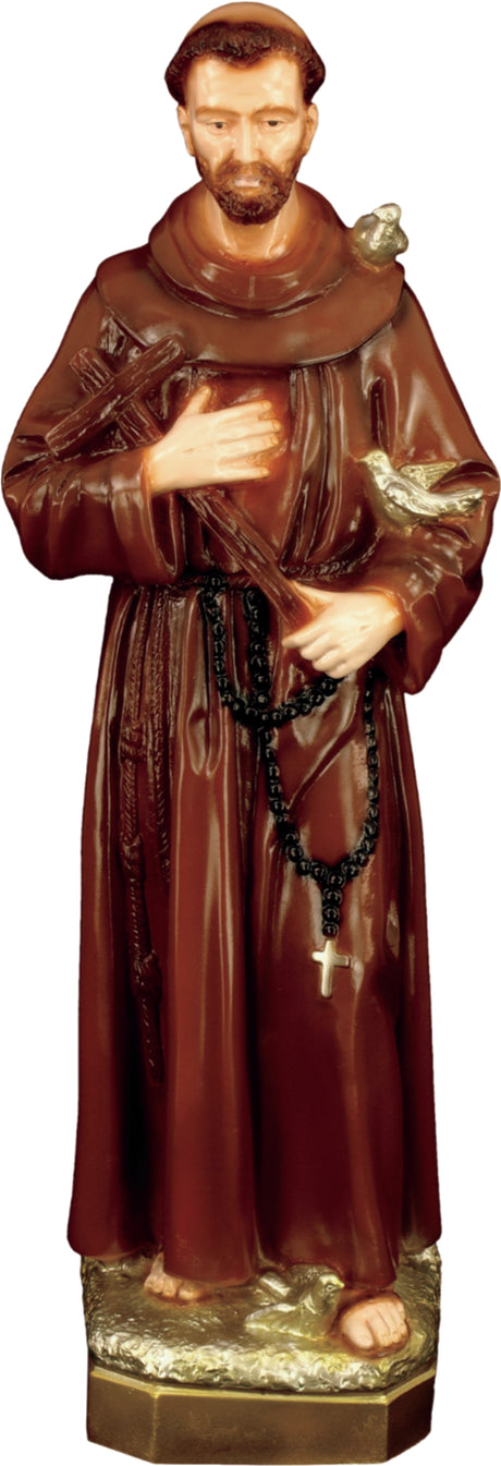 Saint Francis Plastic Statue - 24 inch