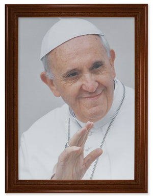 Pope Francis 19x27 Framed Canvas