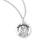 Round Saint Anthony Necklace for Women