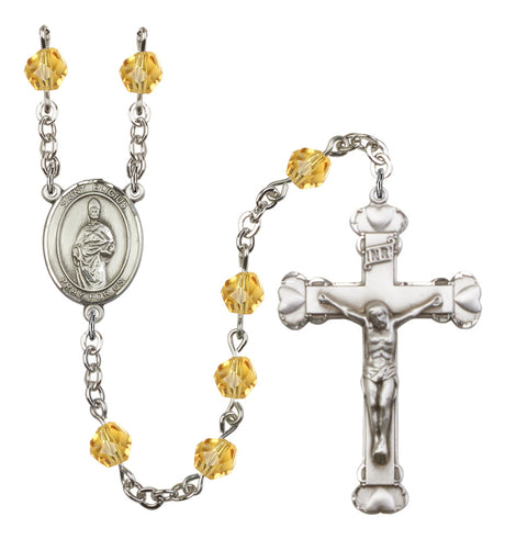 St. Eligius Birthstone Rosary for Women