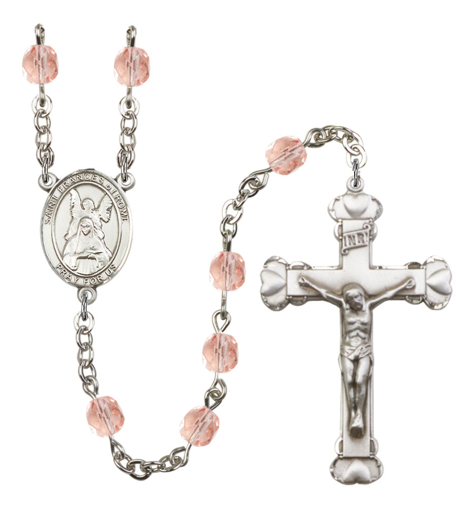 St. Frances of Rome Birthstone Rosary for Women