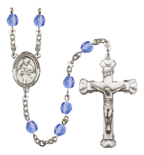 St. Gabriel Possenti Birthstone Rosary for Women