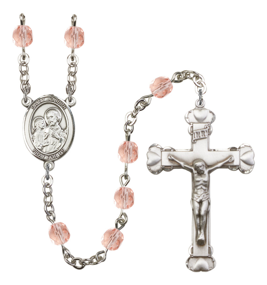 St. Joseph Birthstone Rosary for Women