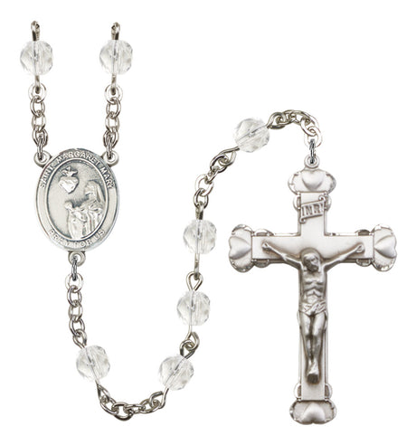 St. Margaret Mary Alacoque Birthstone Rosary for Women