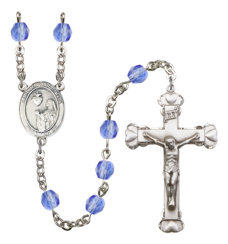 St. Margaret Mary Alacoque Birthstone Rosary for Women