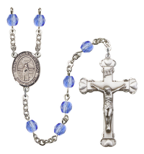 St. Medard of Noyon Birthstone Rosary for Women