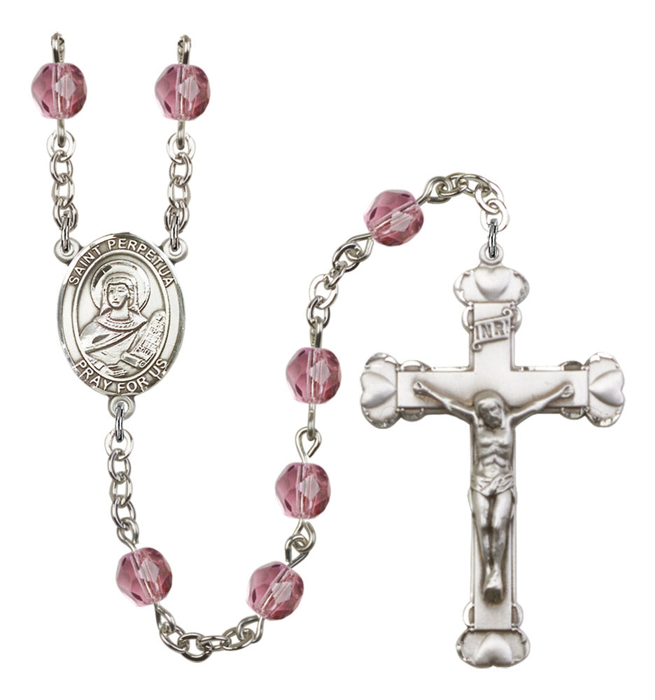 St. Perpetua Birthstone Rosary for Women