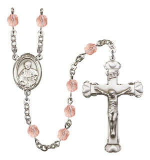 St. Pius X Birthstone Rosary for Women