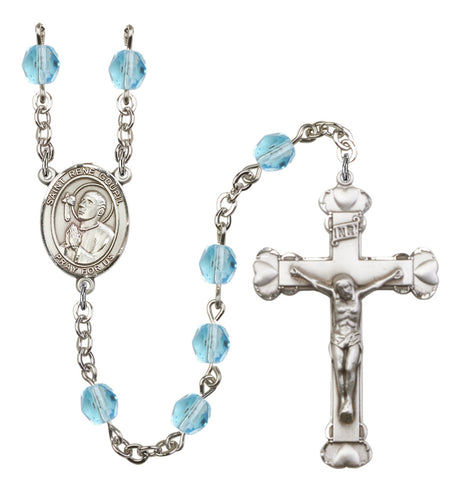 St. Rene Goupil Birthstone Rosary for Women